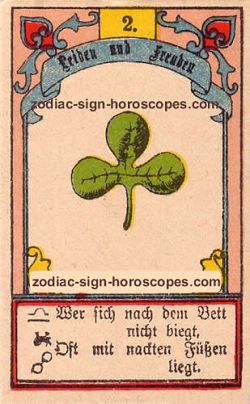 The clover, monthly Gemini horoscope April