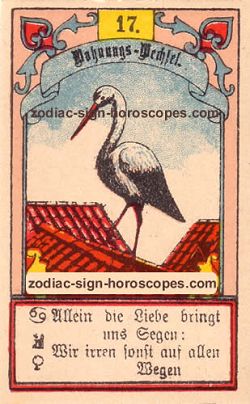 The stork, monthly Gemini horoscope November