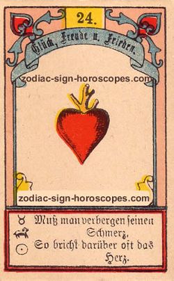 The heart, monthly Gemini horoscope July