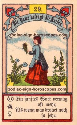 The lady, monthly Gemini horoscope August